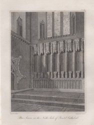 Altar Screen in the North Aisle of Bristol Cathedral